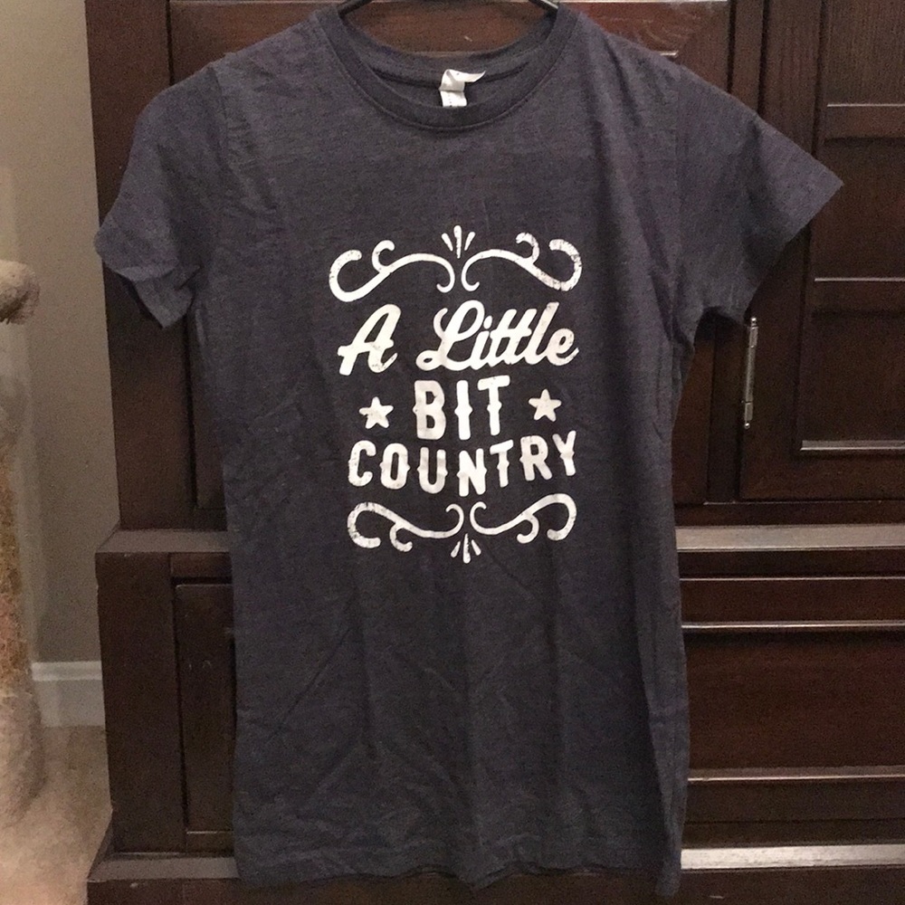 A Little Bit Country fitted tee